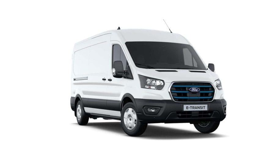 Renting De Furgonetas Ford TransitVan 350 L3 BEV RWD Trend Blanco