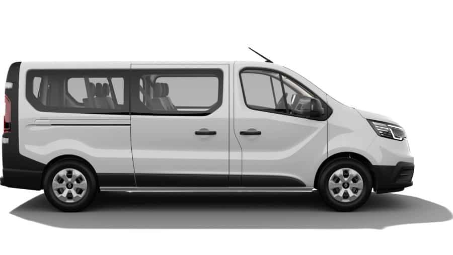Renting De Furgonetas Renault TraficCombi Authentic Largo Energy Blue Blanco Glaciar