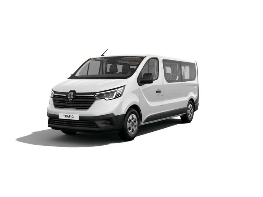 Renting De Furgonetas Renault TraficCombi Authentic Largo Energy Blue Blanco Glaciar