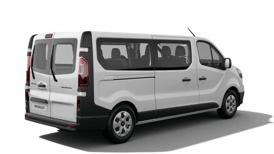 Renting De Furgonetas Renault TraficCombi Authentic Largo Energy Blue Blanco Glaciar