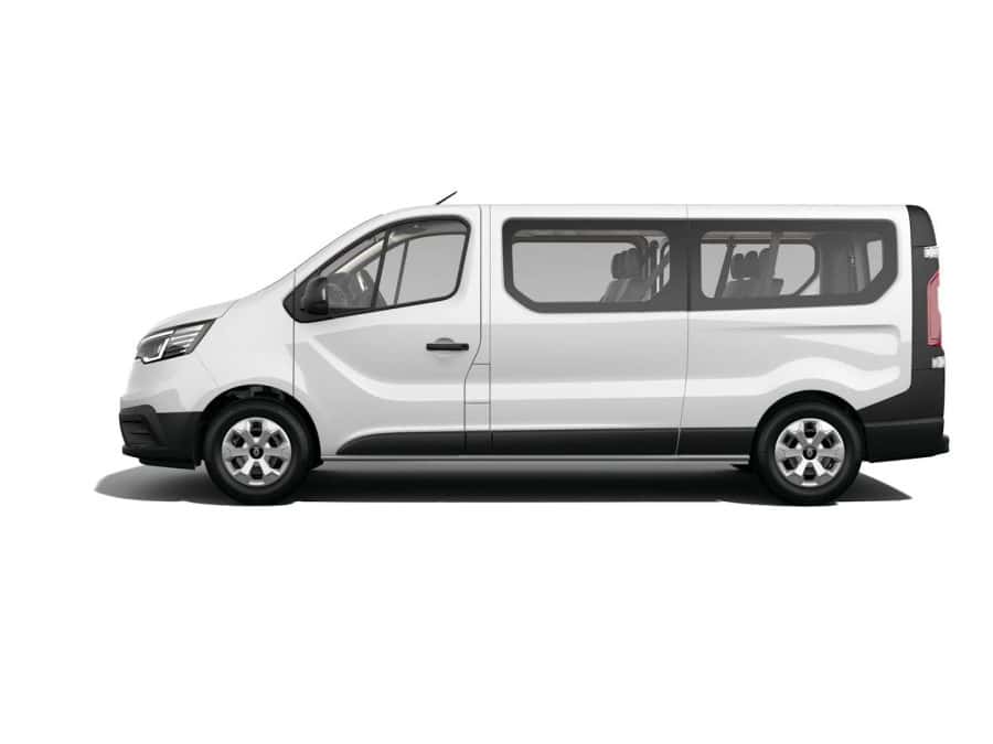 Renting De Furgonetas Renault TraficCombi Authentic Largo Energy Blue Blanco Glaciar