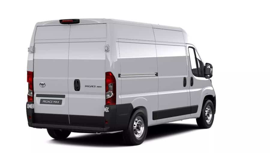 Renting De Furgonetas Toyota ProaceMAX 2.2D 103kW (140CV) 6MT VAN L2 H2 3.5 GX Blanco Polar