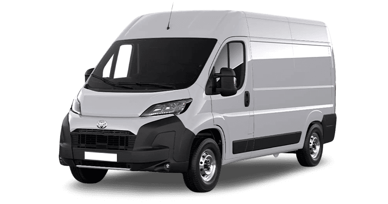 Renting De Furgonetas Toyota ProaceMAX 2.2D 103kW (140CV) 6MT VAN L2 H2 3.5 GX Blanco Polar