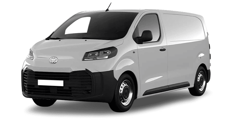 Renting De Furgonetas Toyota Proace-VAN L1 GX 1.5D 89 kW 120CV 6MT Blanco Polar