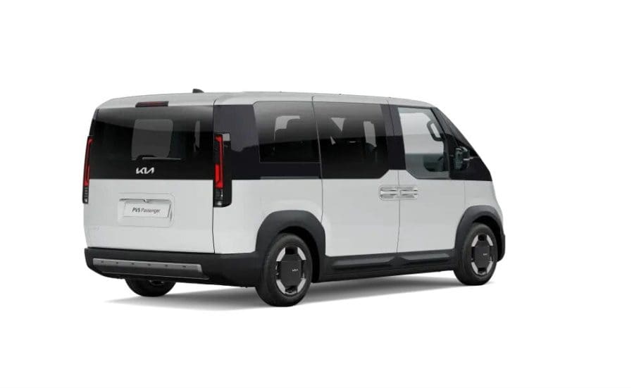Renting De Furgonetas Kia PV5Passenger L2 H1 LR Plus Clear White, Steel Gray, Aurora Black