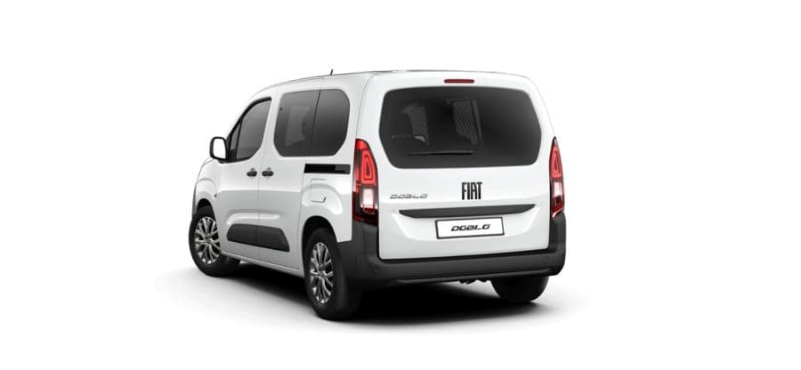 Renting De Furgonetas Fiat DoblòCombi N1 Mixta Talla M Blanco