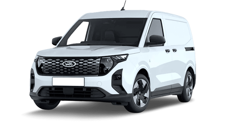 Renting De Furgonetas Ford TRANSIT COURIERVan BEV 54kWh 100kW Trend Auto Blanco