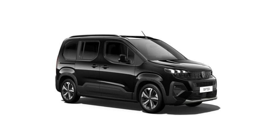 Renting De Furgonetas Peugeot RifterBlueHDi S&S EAT8 Standard GT Negro Perla Nera, Sirkka Green, Gris Artense, Blanco Kaolín, Kiama Blue