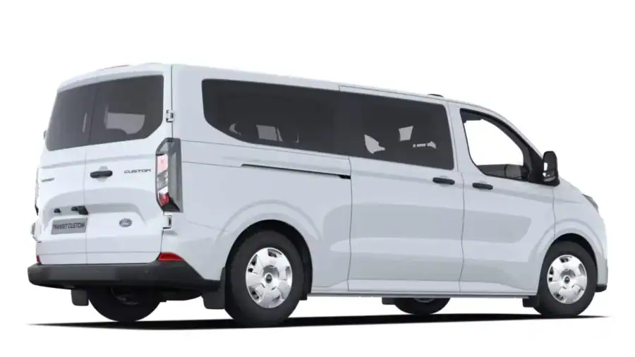 Renting De Furgonetas Ford TransitCustom Kombi 2.5 Duratec PHEV 340 L2 Auto. Trend Blanco