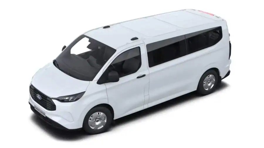 Renting De Furgonetas Ford TransitCustom Kombi 2.5 Duratec PHEV 340 L2 Auto. Trend Blanco