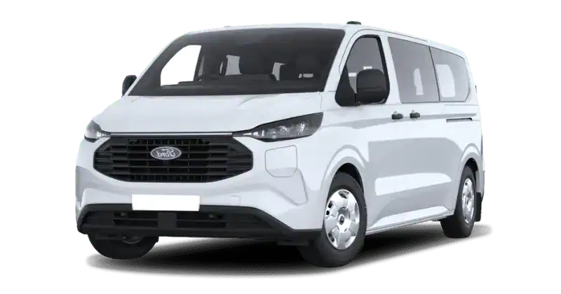 Renting De Furgonetas Ford TransitCustom Kombi 2.5 Duratec PHEV 340 L2 Auto. Trend Blanco