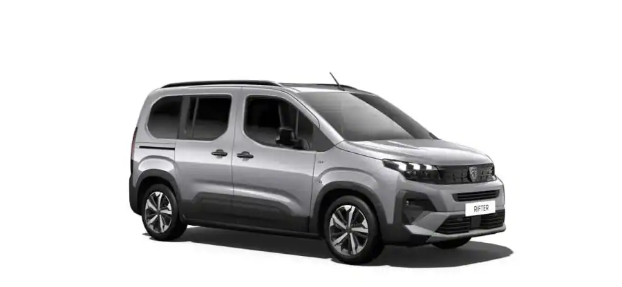 Renting De Furgonetas Peugeot RifterBlueHDi S&S EAT8 Standard GT Gris Artense