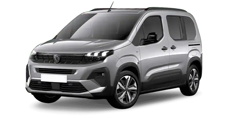 Renting De Furgonetas Peugeot Rifter-BlueHDi S&S EAT8 Standard GT Gris Artense
