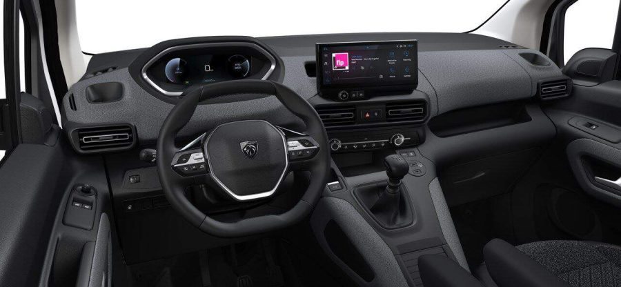 Renting De Furgonetas Peugeot RifterActive Business Standard N1 BlueHDi 100 S&S Blanco Kaolin