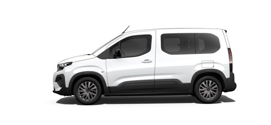 Renting De Furgonetas Peugeot RifterActive Business Standard N1 BlueHDi 100 S&S Blanco Kaolin
