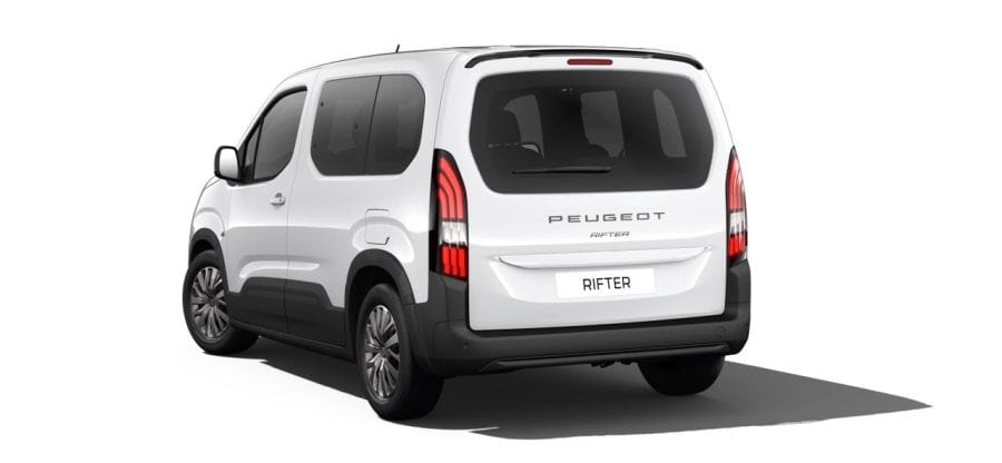 Renting De Furgonetas Peugeot RifterActive Business Standard N1 BlueHDi 100 S&S Blanco Kaolin