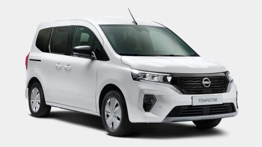 Renting De Furgonetas Nissan TownstarCombi L1 45kWh N-Connecta Blanco