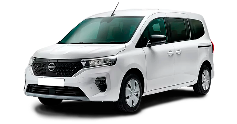 Renting De Furgonetas Nissan Townstar-Combi L1 45kWh N-Connecta Blanco