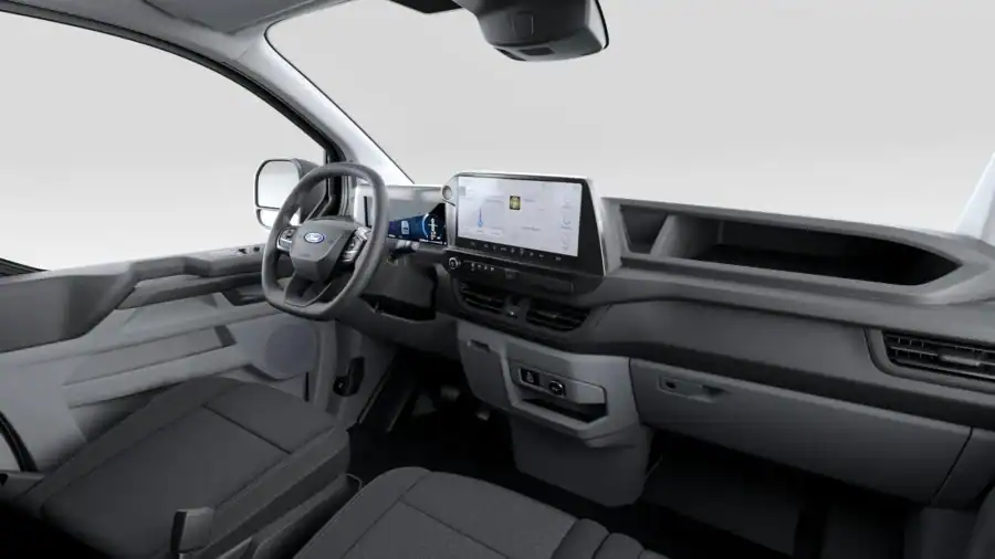 Renting De Furgonetas Ford TransitCustom Van 320 L1 BEV automática Trend Blanco