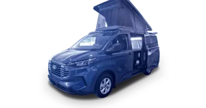 Renting De Furgonetas Ford Transit - Custom Kombi 2.0 EcoBlue 320 L1 Trend CAMPERIZADA