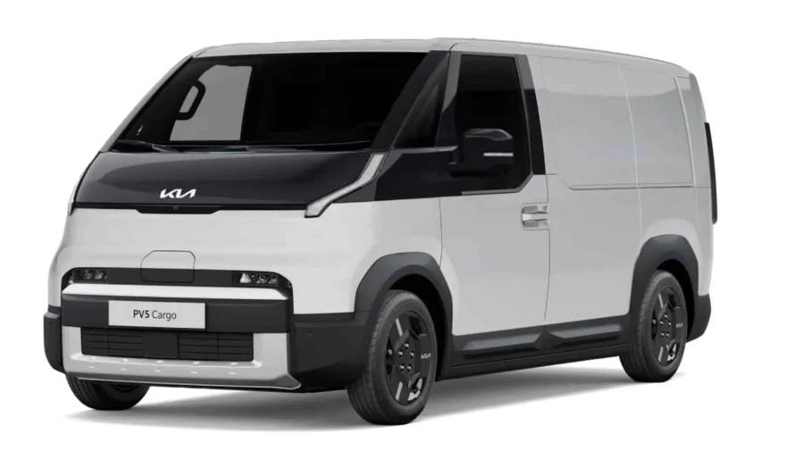 Renting De Furgonetas Kia PV5 CargoL2H1 MR Plus Clear White