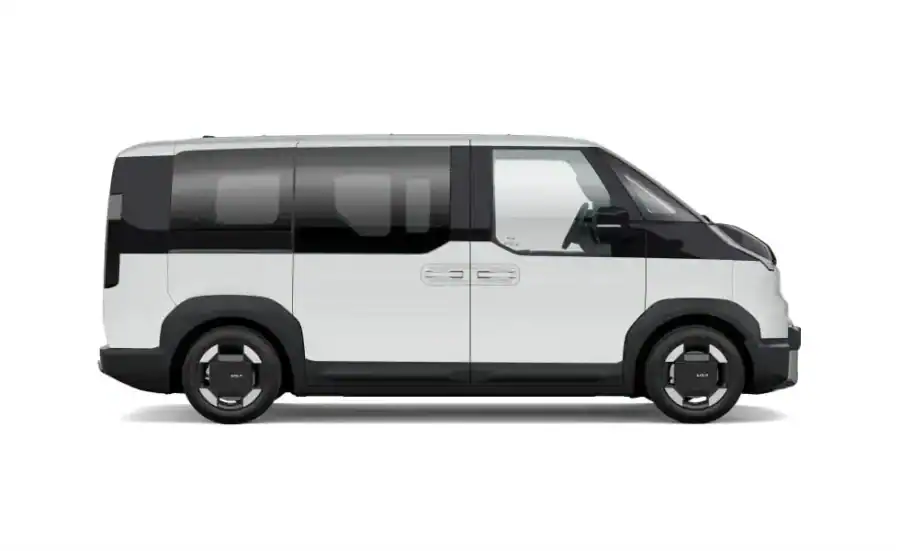Renting De Furgonetas Kia PV5Passenger L2H1 LR Plus Clear White, Steel Gray, Aurora Black, Lakehouse Grey, Runaway Red