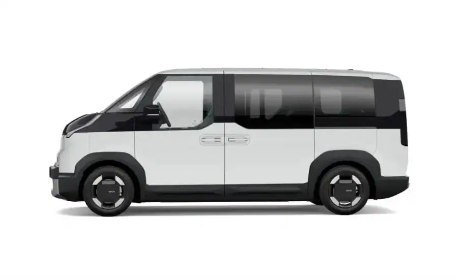 Renting De Furgonetas Kia PV5Passenger L2H1 LR Plus Clear White, Steel Gray, Aurora Black, Lakehouse Grey, Runaway Red