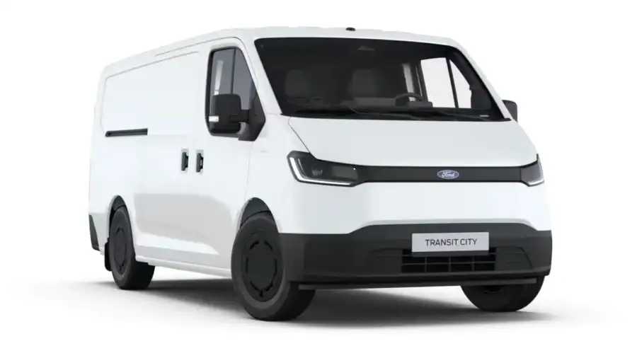 Renting De Furgonetas Ford Transit CityVan 300 L1 56kWh Automática Trend Blanco