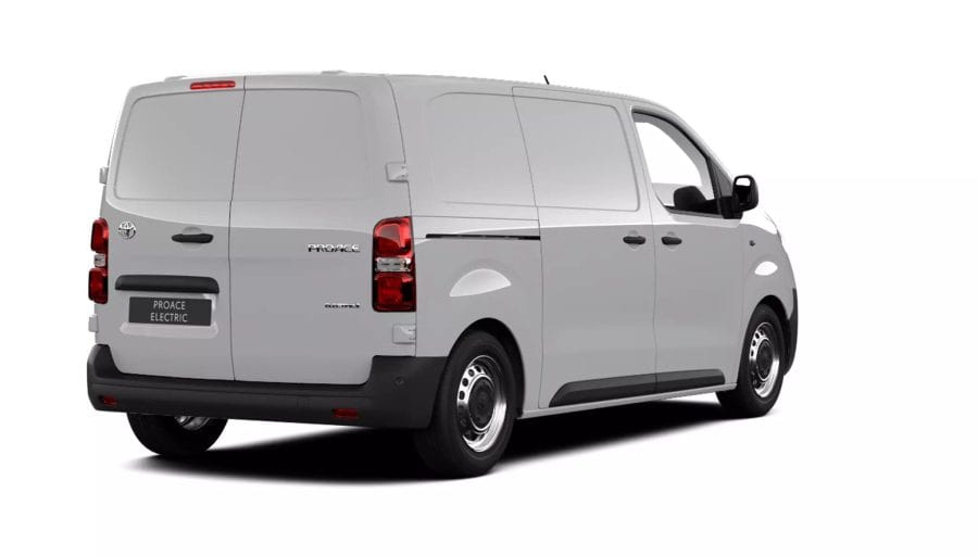 Renting De Furgonetas Toyota ProaceVAN EV L1 GX PLUS 75 kWh Blanco Polar