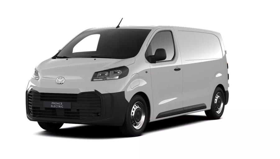 Renting De Furgonetas Toyota ProaceVAN EV L1 GX PLUS 75 kWh Blanco Polar